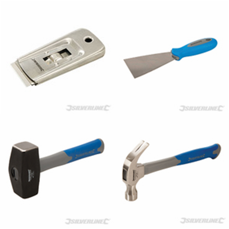 Silverline Scrapers, Trowels & Hammers