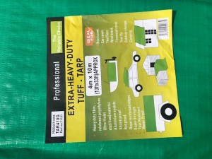 Extra Strong Tarpaulin (Green) 175g 13.1ft x 32.8ft