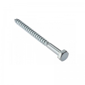 Hex Head Coachscrews Zinc