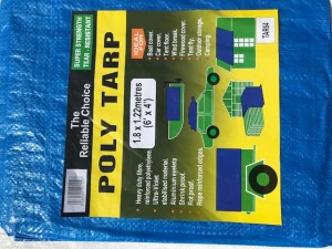 All Purpose Tarpaulin (Blue) 80g 12ft x 18ft