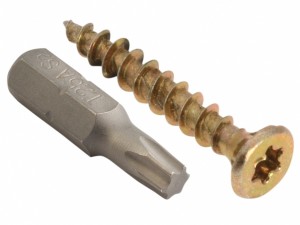 Low-Torque Woodscrews