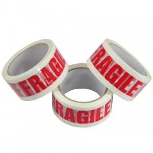 FRAGILE Packing Tape 48mm x 66m Pack Of 6