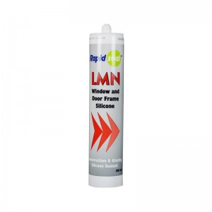 LMN Trade Translucent Clear Silicone Sealant - Box of 25