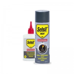 Selsil MDF Mitre Kit 50g + 200ml Spray - Sold both components in a Kit