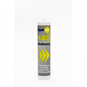 N40 Ral 9011 Black Silicone Sealant - Box of 25