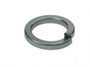 Square Section Spring Washers Steel Zinc Plated